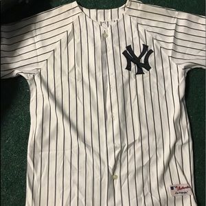 Authentic MICKEY MANTLE #7 NY Yankees jersey